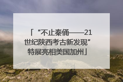 “不止秦俑——21世纪陕西考古新发现”特展亮相美国加州