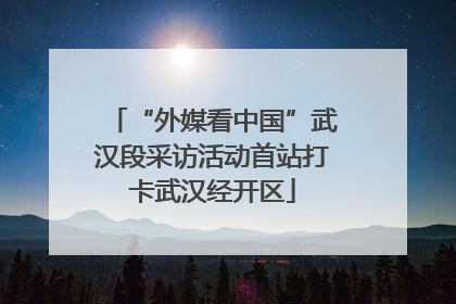 “外媒看中国”武汉段采访活动首站打卡武汉经开区
