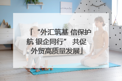 “外汇筑基 信保护航 银企同行” 共促外贸高质量发展