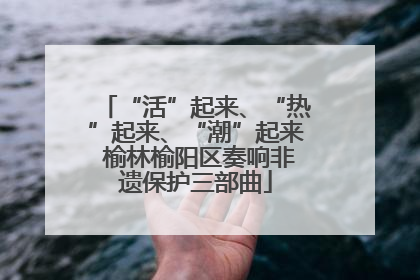 “活”起来、“热”起来、“潮”起来 榆林榆阳区奏响非遗保护三部曲
