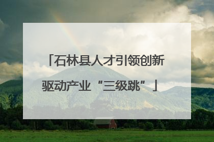 石林县人才引领创新驱动产业“三级跳”