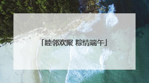 睦邻欢聚 粽情端午