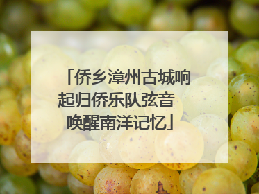 侨乡漳州古城响起归侨乐队弦音 唤醒南洋记忆