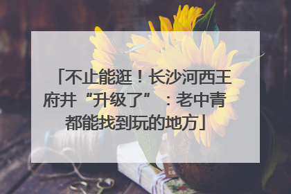 不止能逛！长沙河西王府井“升级了”：老中青都能找到玩的地方