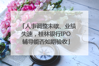 人事调整未歇、业绩失速，桂林银行IPO辅导能否如期验收