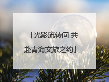 光影流转间 共赴青海文旅之约