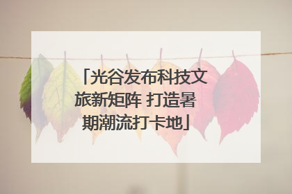 光谷发布科技文旅新矩阵 打造暑期潮流打卡地
