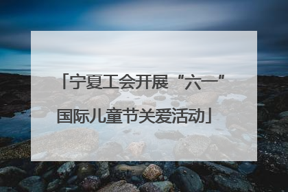 宁夏工会开展“六一”国际儿童节关爱活动