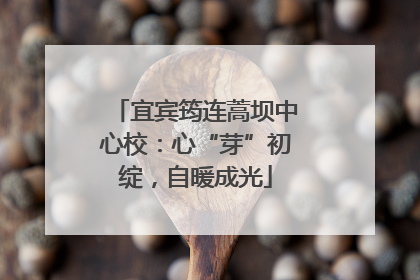 宜宾筠连蒿坝中心校：心“芽”初绽，自暖成光