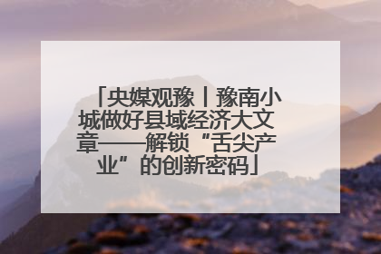 央媒观豫丨豫南小城做好县域经济大文章——解锁“舌尖产业”的创新密码