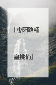 枣阳路畅皇桃俏