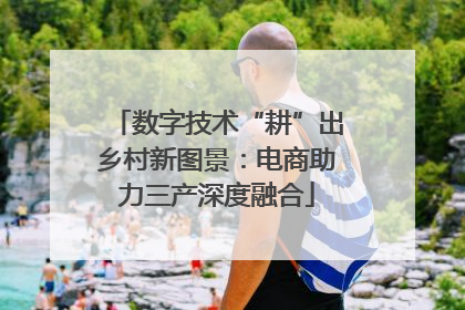 数字技术“耕”出乡村新图景：电商助力三产深度融合