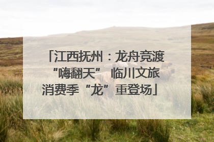 江西抚州：龙舟竞渡“嗨翻天” 临川文旅消费季“龙”重登场