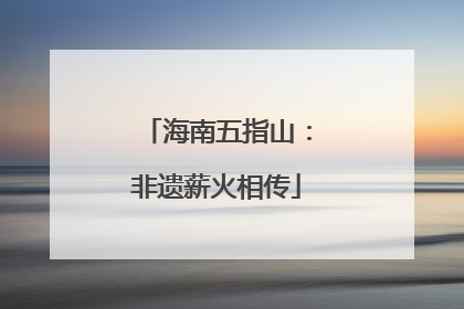 海南五指山：非遗薪火相传