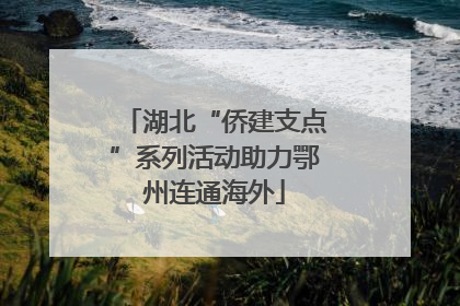湖北“侨建支点”系列活动助力鄂州连通海外