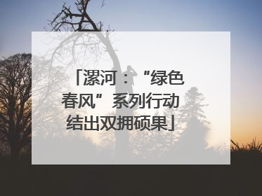 漯河：“绿色春风”系列行动结出双拥硕果