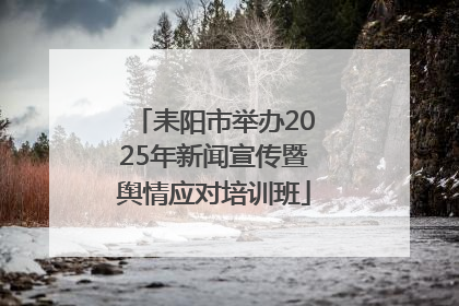 耒阳市举办2025年新闻宣传暨舆情应对培训班