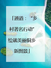 通道：“乡村著名行动”绘就美丽侗乡新图景