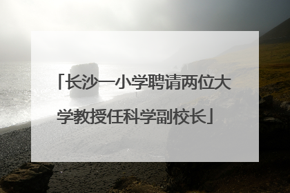 长沙一小学聘请两位大学教授任科学副校长