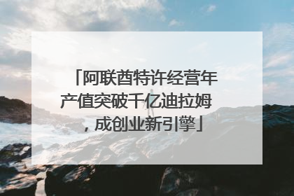 阿联酋特许经营年产值突破千亿迪拉姆，成创业新引擎