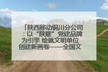 陕西移动铜川分公司：以“陕耀”党建品牌为引擎 绘就文明单位创建新画卷——全国文明单位创建纪实