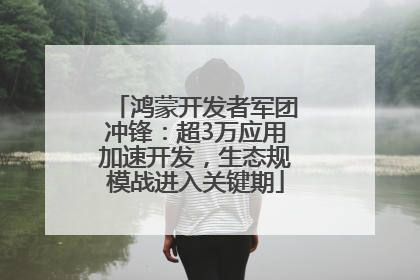 鸿蒙开发者军团冲锋：超3万应用加速开发，生态规模战进入关键期